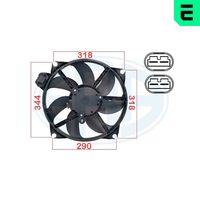 ERA 352084 - Ventilador, refrigeración del motor