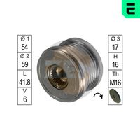 ERA ZN5453 - Rueda libre alternador