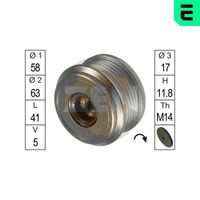 ERA ZN5424 - Rueda libre alternador