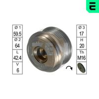 ERA ZN5454 - Rueda libre alternador