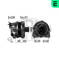 ERA 209010A - Tensión [V]: 12<br>Corriente de carga alternador [A]: 150<br>Restricción de fabricante: Valeo<br>