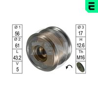 ERA ZN5505 - Número de nervaduras: 6<br>