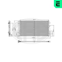 EACLIMA 30C60059 - Condensador, aire acondicionado