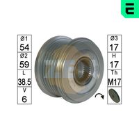 ERA ZN5678 - Sentido de giro: Sentido de giro a la derecha (horario)<br>