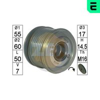 ERA ZN5673 - Rueda libre alternador