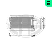 EACLIMA 30C51029 - Condensador, aire acondicionado