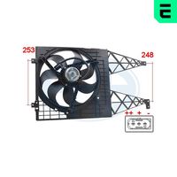 ERA 352046 - Ventilador, refrigeración del motor