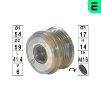 ERA ZN5623 - Rueda libre alternador