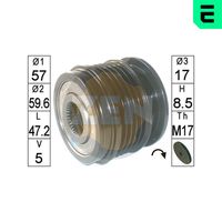 ERA ZN6007 - Rueda libre alternador