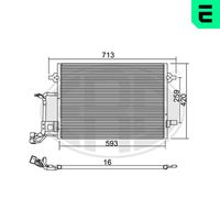 ERA 667220 - Condensador, aire acondicionado