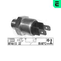 ERA 331019 - Medida de rosca: M14 x 1,5<br>Ancho de llave: 24<br>Número de enchufes de contacto: 3<br>Punto de conmutación [°C]: 90<br>Punto de conmutación [°C]: 97<br>punto de conmutación hasta [°C]: 85<br>punto de conmutación hasta [°C]: 92<br>