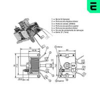 ERA ZM904 - Tensión [V]: 24<br>Longitud [mm]: 86<br>