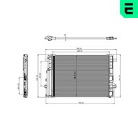 EACLIMA 30C50058 - Condensador, aire acondicionado