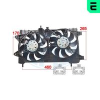 ERA 352076 - Ventilador, refrigeración del motor