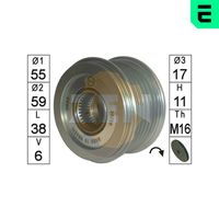 ERA ZN5663 - para n° fabricante: F-550532.XX<br>para n° fabricante: F-556500.XX<br>Peso [kg]: 0,532<br>Ancho de embalaje [cm]: 9<br>long. de embalaje [cm]: 11<br>h embalaje [cm]: 6<br>Artículo complementario / información complementaria 2: se requiere herramiente especial para montaje<br>Ancho [mm]: 36,1<br>Diámetro 1/Diámetro 2 [mm]: 54,9/17,0<br>