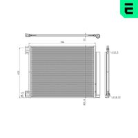 EACLIMA 30C60069 - Condensador, aire acondicionado