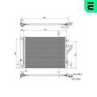 EACLIMA 30C28040 - Condensador, aire acondicionado