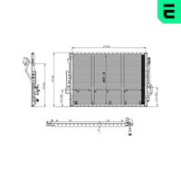 EACLIMA 30C50057 - Condensador, aire acondicionado