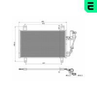 EACLIMA 30C52038 - Condensador, aire acondicionado