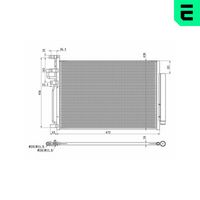 EACLIMA 30C54054 - Condensador, aire acondicionado