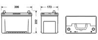 BOSCH 0092S40280 - Batería de arranque - S4