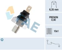 FAE 11070 - Presión [bar]: 0,25<br>Medida de rosca: M10 x 1<br>Nº de información técnica: circuit N.C.<br>