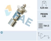 FAE 12270 - Medida de rosca: 1/4x18 NPTF<br>Presión [bar]: 0,3<br>