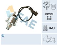 FAE 14010 - Sensor, presión de aceite