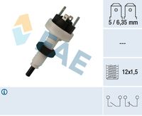 FAE 24390 - Equipamiento de vehículo: para vehículos con sistema check control<br>año construcción desde: 10/1985<br>