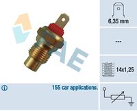 FAE 31370 - Sensor, temperatura del refrigerante