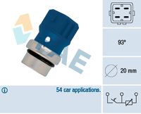 FAE 34330 - Sensor, temperatura del refrigerante