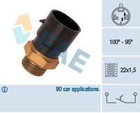 FAE 36190 - Medida de rosca: M22 x 1,5<br>Ancho de llave: 29<br>Número de enchufes de contacto: 3<br>Punto de conmutación [°C]: 105<br>Punto de conmutación [°C]: 95<br>punto de conmutación hasta [°C]: 100<br>punto de conmutación hasta [°C]: 90<br>