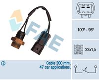 FAE 36220 - Medida de rosca: M22 x 1,5<br>Ancho de llave: 29<br>Número de enchufes de contacto: 2<br>Forma del enchufe: oval<br>Punto de conmutación [°C]: 100<br>punto de conmutación hasta [°C]: 95<br>Color de conector: negro<br>