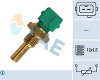 FAE 33360 - Sensor, temperatura del refrigerante