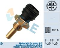 FAE 33290 - Sensor, temperatura del refrigerante