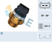 FAE 37570 - Medida de rosca: M22 x 1,5<br>Ancho de llave: 29<br>Número de enchufes de contacto: 3<br>Punto de conmutación [°C]: 92<br>Punto de conmutación [°C]: 97<br>punto de conmutación hasta [°C]: 87<br>punto de conmutación hasta [°C]: 92<br>