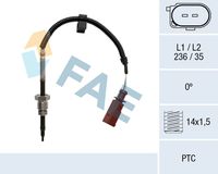 FAE 68033 - Sensor, temp. gas escape