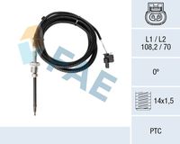 FAE 68077 - Sensor, temp. gas escape