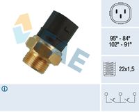 FAE 38180 - Medida de rosca: M22 x 1,5<br>Ancho de llave: 29<br>Número de enchufes de contacto: 2<br>Punto de conmutación [°C]: 95<br>punto de conmutación hasta [°C]: 84<br>