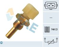 FAE 33030 - Sensor, temperatura del refrigerante