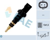 FAE 33890 - Sensor, temperatura del refrigerante