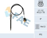 FAE 68039 - Sensor, temp. gas escape