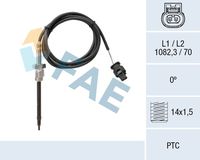 FAE 68046 - Sensor, temp. gas escape