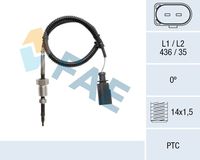 FAE 68108 - Sensor, temp. gas escape