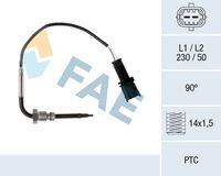 FAE 68075 - Sensor, temp. gas escape