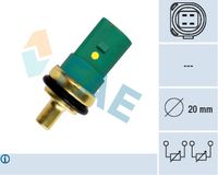 FAE 33783 - Sensor, temperatura del refrigerante