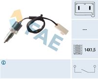 FAE 40360 - Medida de rosca: M14x1.5<br>Artículo complementario / información complementaria 2: con cable<br>Tipo de sensor: Tipo de sensor abierto<br>