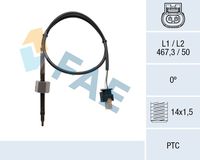 FAE 68071 - Sensor, temp. gas escape