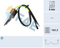 FAE 40580 - Medida de rosca: M14 x 1,5<br>Número de enchufes de contacto: 2<br>Nº de información técnica: circuit N.O.<br>