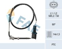 FAE 68136 - Sensor, temp. gas escape